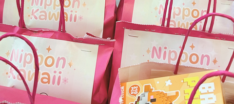 verrassing en schattigheid in kawaii zakje