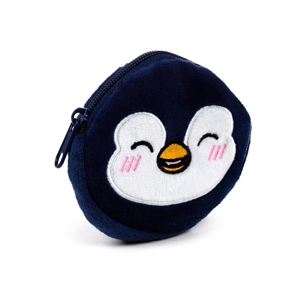 kawaii pinguïn portemonneetje met ritssluiting 🐧