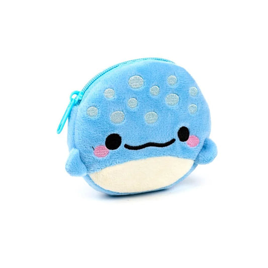 stoffen walvis portemonneetje in pastelblauw 🐋