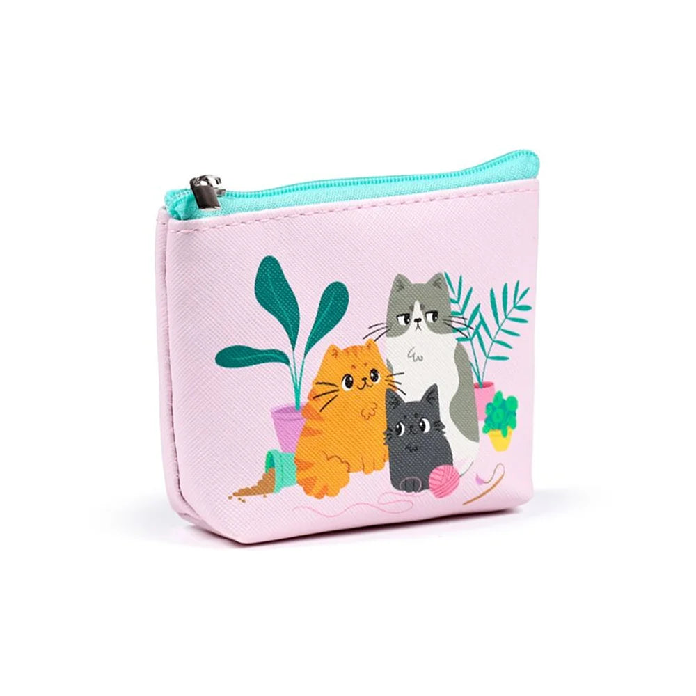 Kawaii katten portemonnee in roze kleur π±π