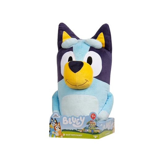 blauwe hondenknuffel bluey groot formaat