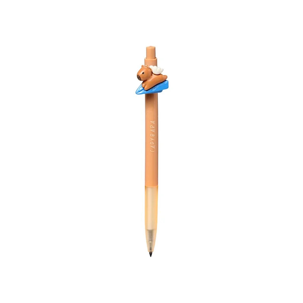eindeloos potlood met mini capibara vriendje