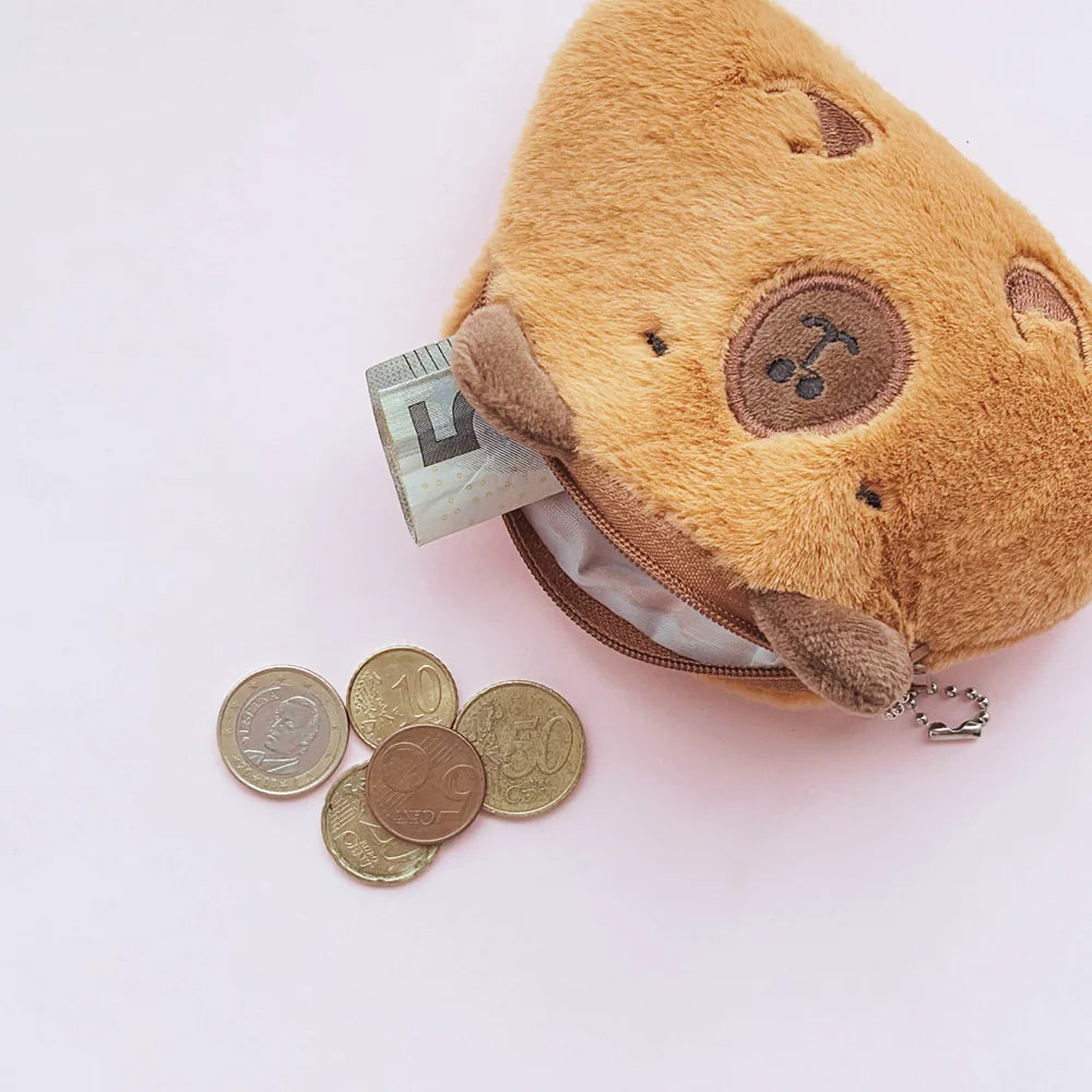 kawaii capibara portemonnee voor dagelijks gebruik