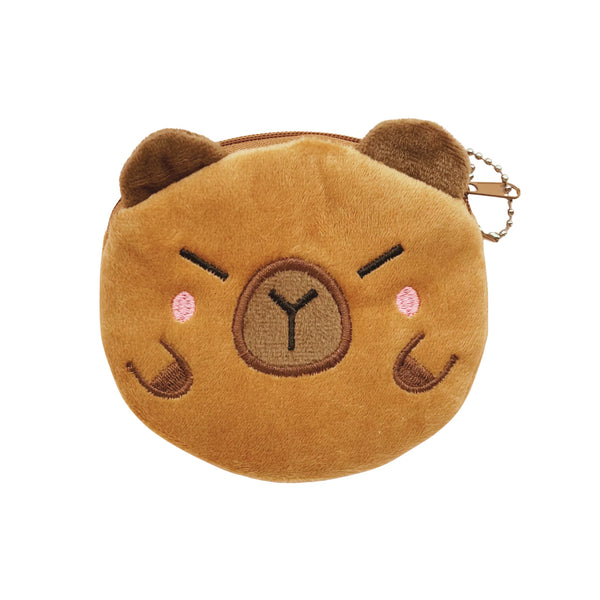 Verlegen capibara portemonnee met schattige blik β kawaii stijl