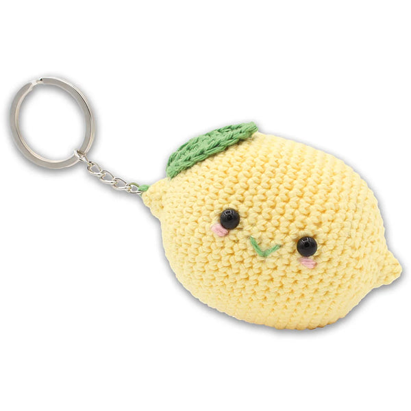 kawaii citroentje tashanger gehaakt