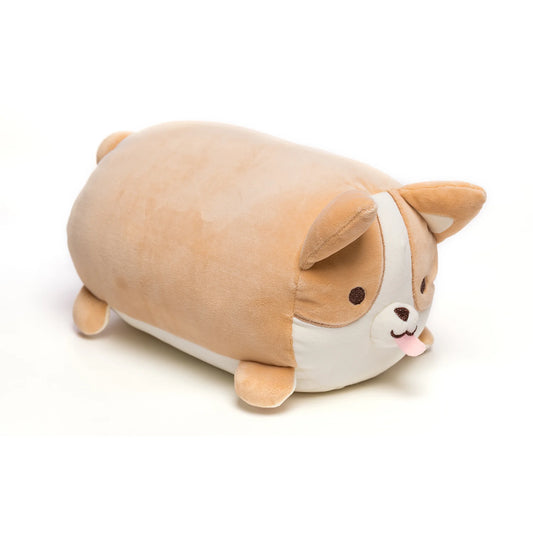 zachte corgi knuffel van 30 cm