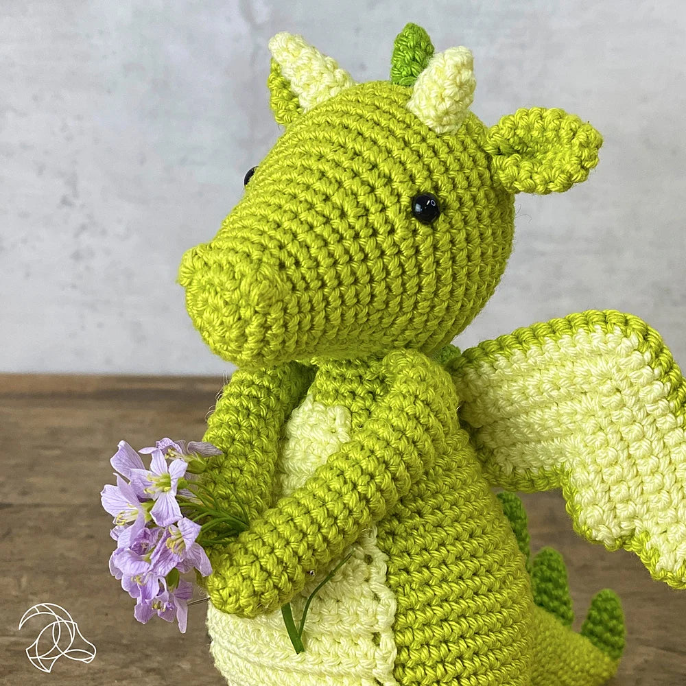 amigurumi haakpakket doris de draak hardicraft