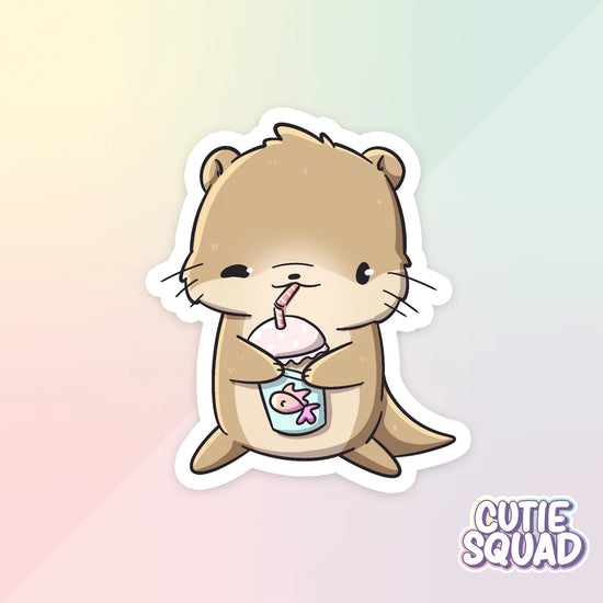 Fishy otters stickers - Kies je favoriet
