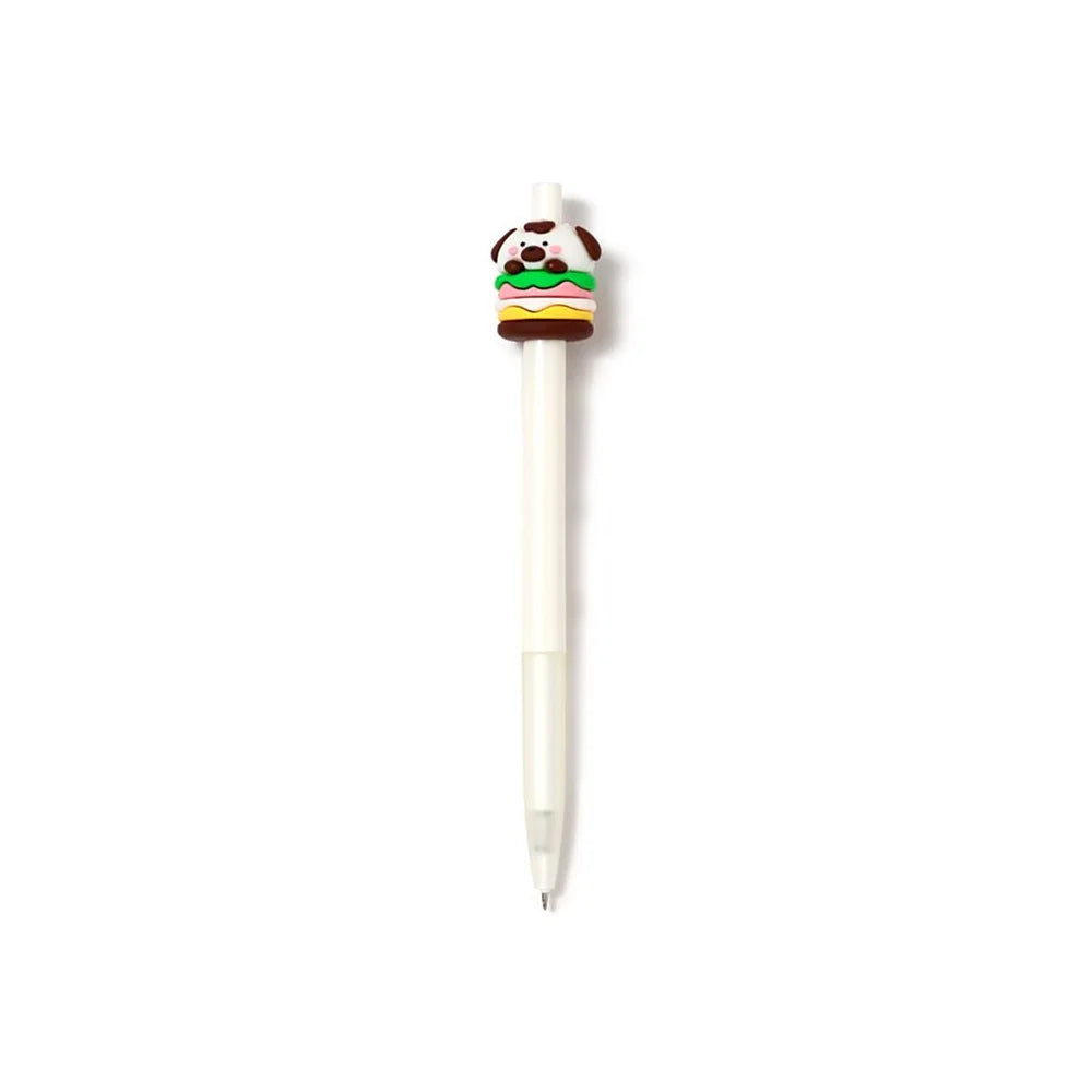 kawaii fijnschrijver voor journaling met hamburger toppers