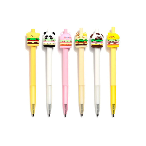 kawaii dierentopper potlood β collectie van 6 varianten