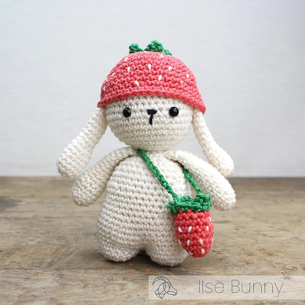 kawaii konijn met roze details