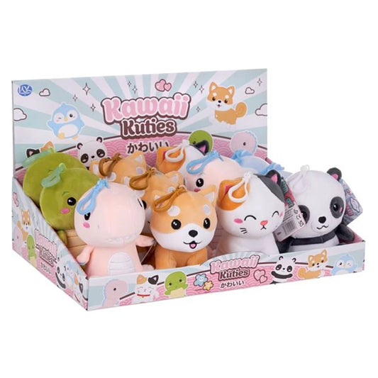 Kawaii Kuties schattige bagclip sleutelhanger voor tas en sleutels