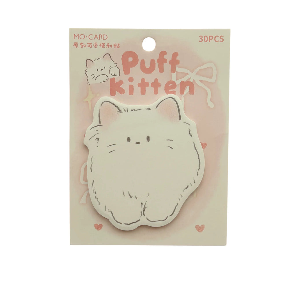 puff kitten memo – zachte kattenlook voor al je vrolijke krabbels