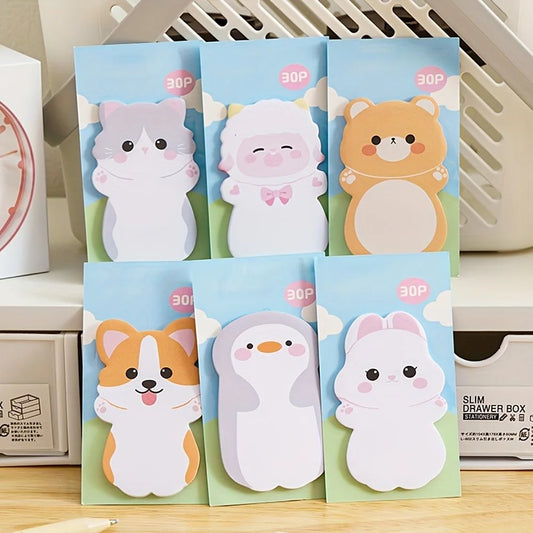 kawaii dieren memoblokjes bij elkaar