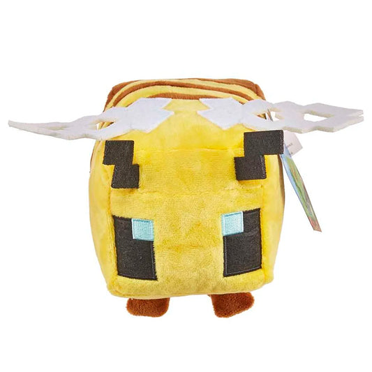 superzachte minecraft bee knuffel detail