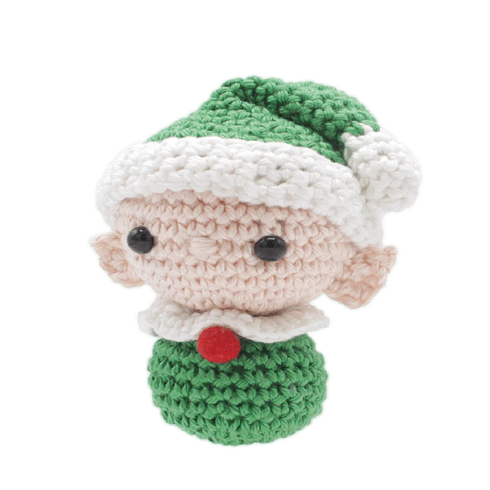 kawaii mini elfje haakpakket close-up