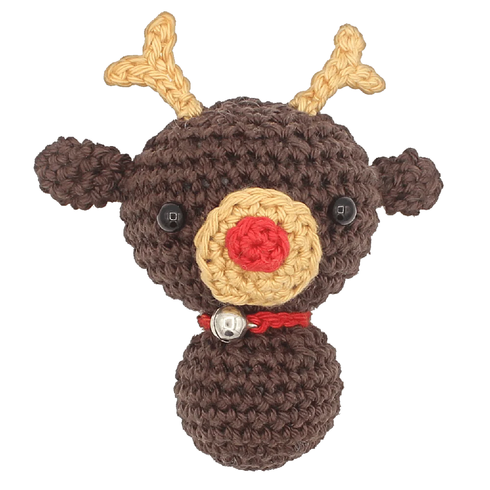 kawaii mini rendier haakpakket compleet