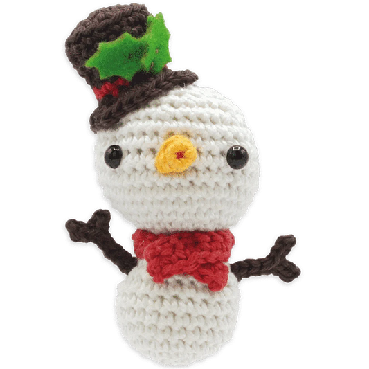 kawaii mini sneeuwpop haakpakket detail