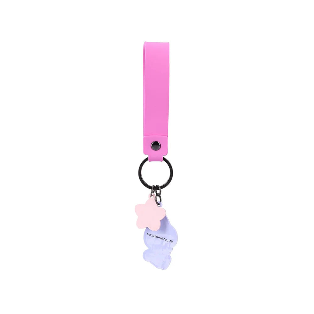 My Melody sleutelhanger achterkant – officiële Sanrio kwaliteit met metalen ring