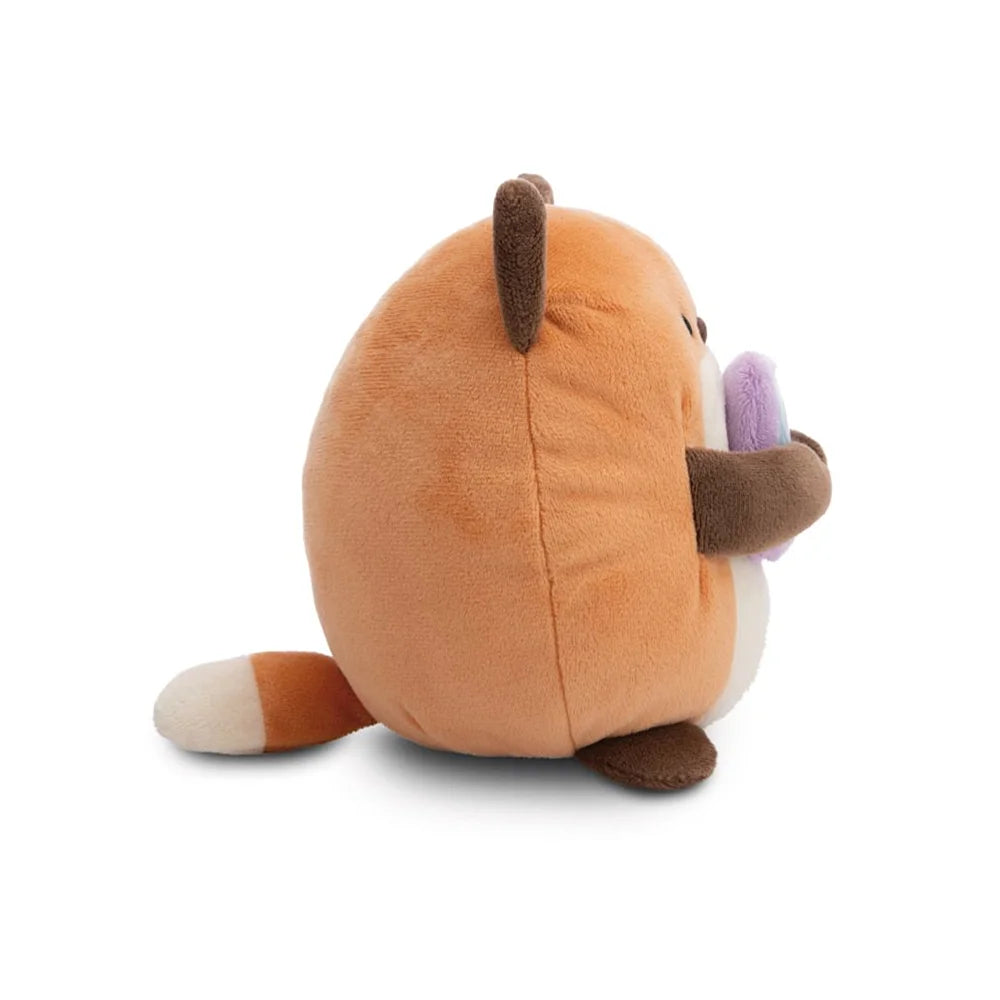 knuffelbare vos met mini console