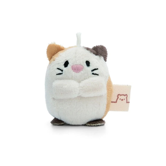 Mini MyMochi Angy de Kat hanger met pluizige oortjes en nieuwsgierig snoetje