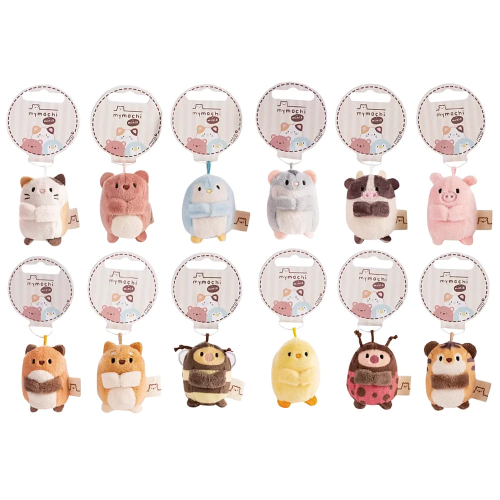 Complete Mini MyMochi Hello Edition set β 12 unieke hangers bij elkaar