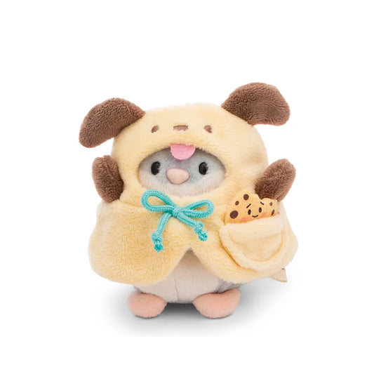 shai de hamster verkleed als hondje met flaporen