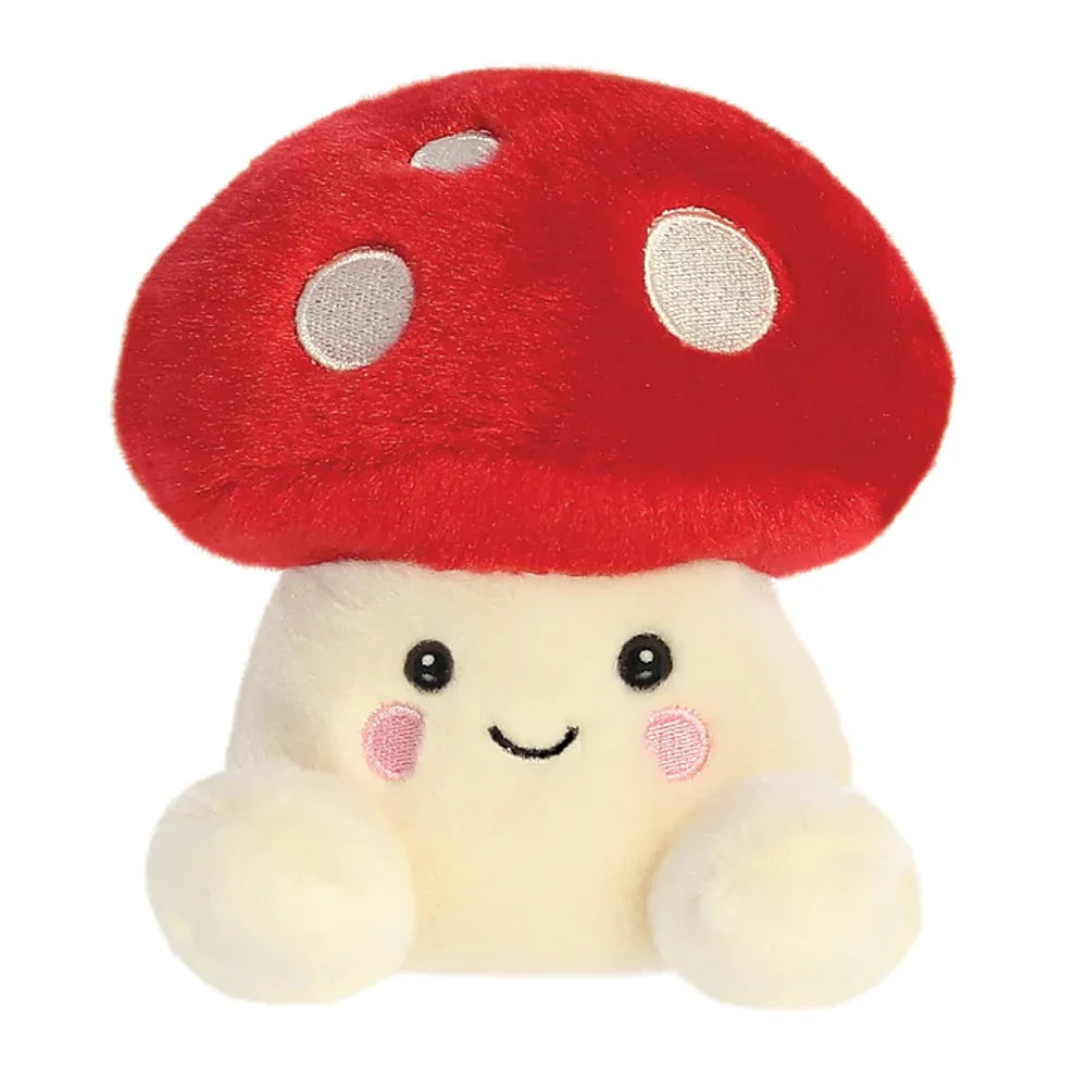 kawaii paddenstoel knuffel Amanita close-up