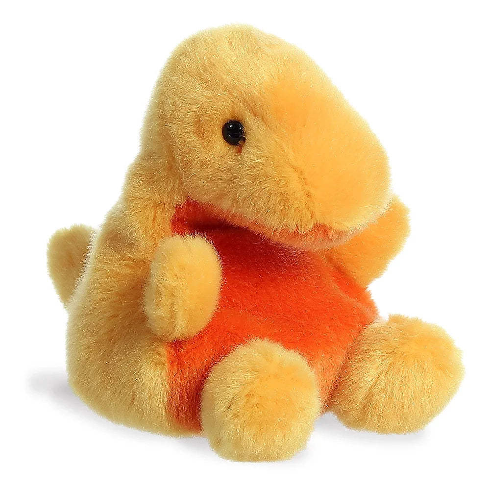 kawaii brontosaurus knuffel Thunder close-up