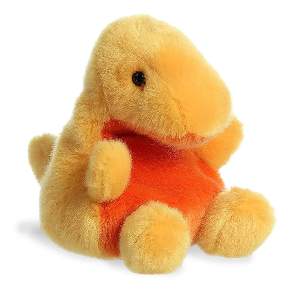 kawaii brontosaurus knuffel Thunder close-up
