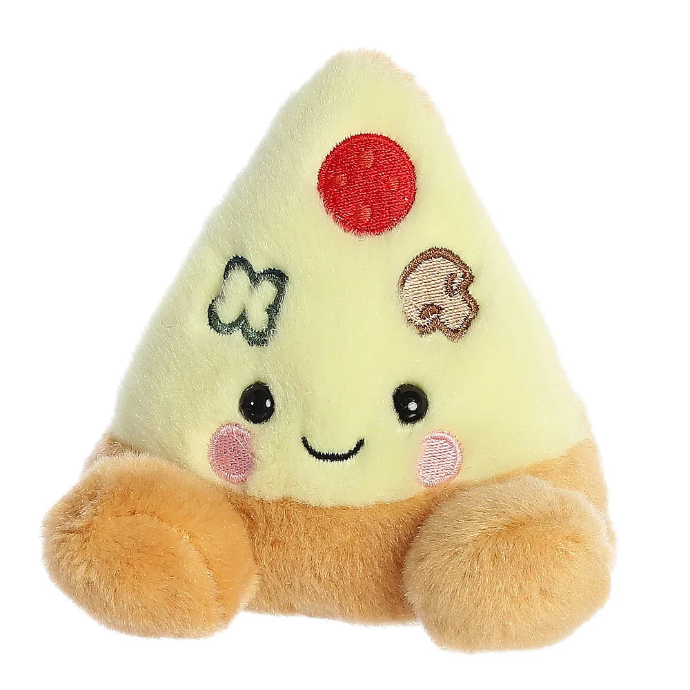 Palm Pals | Pizza slice | knuffel 12 cm