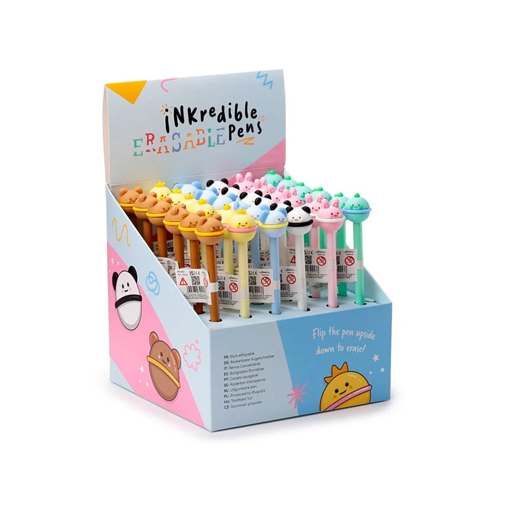 vrolijke kawaii pen voor school