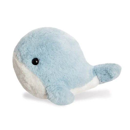 superzachte blauwe walvis knuffel