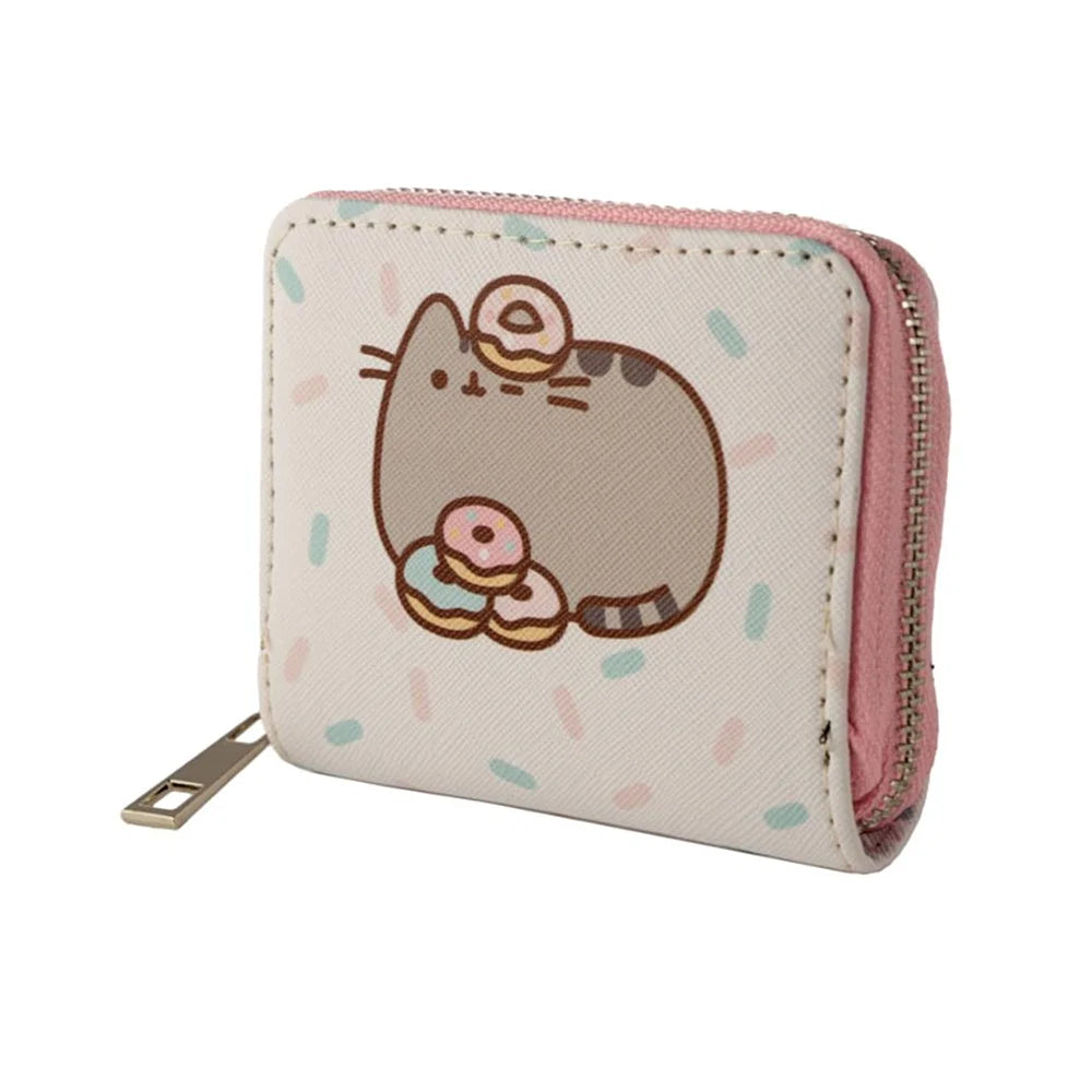 witte Pusheen portemonnee met donuts π©