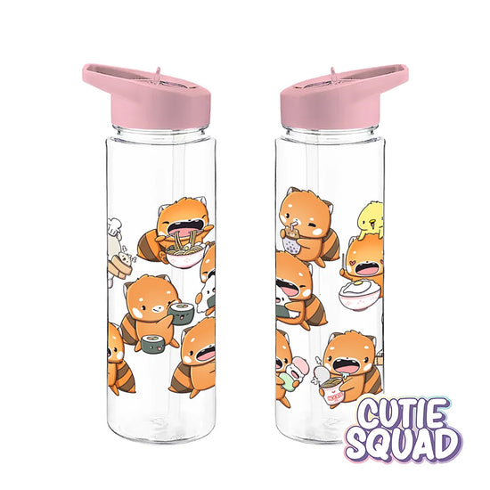 red panda foodies waterfles van cutiesquad