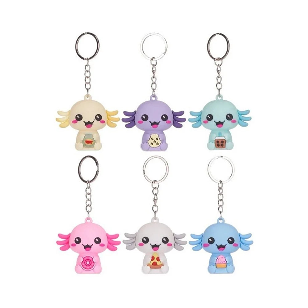 snaxolotl sleutelhanger van kawaii kuties