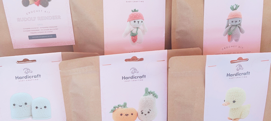 Kawaii Häkelsets – kreative Bastelsets für flauschige Freunde und DIY-Spaß! 🎀🐰