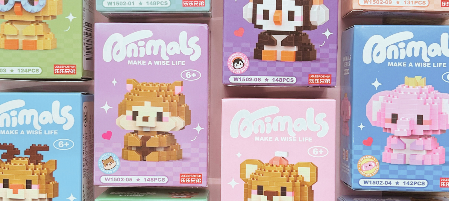 schattig kawaii lelebrother diertje bouwen totaal overzicht