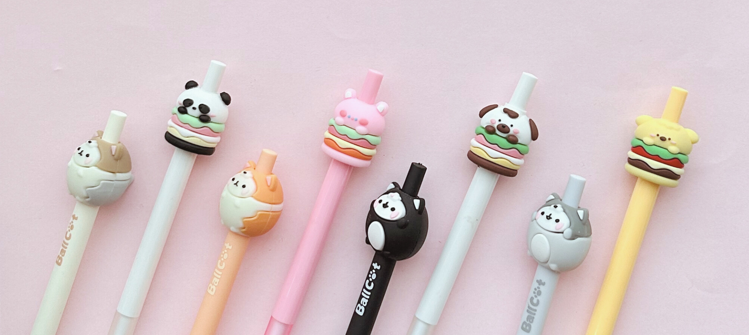 schattig oneindig potlood in pastelkleuren