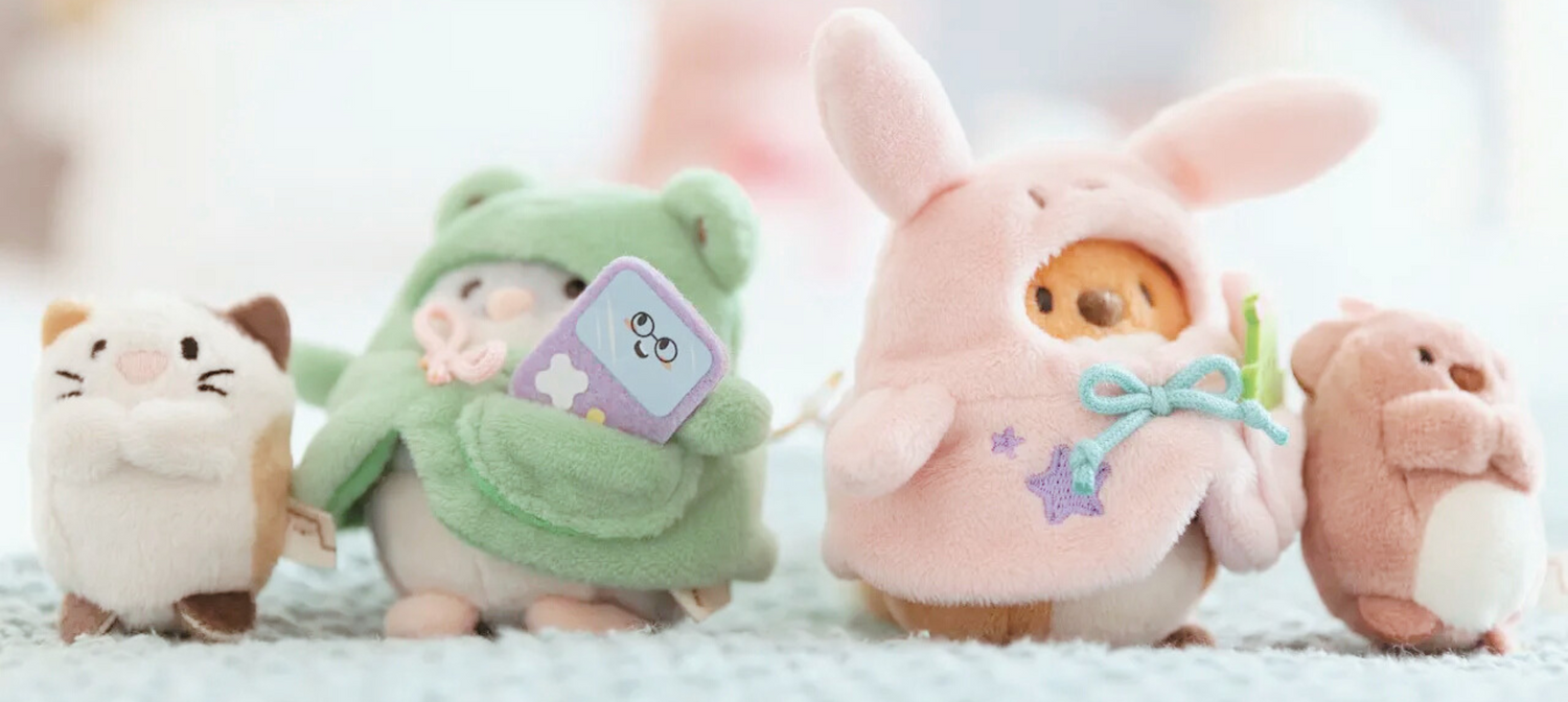 MyMochi knuffel hangertje in kawaii stijl als sleutelhanger