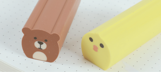 Other kawaii stationery – Cute erasers, sharpeners & little desk treasures! ✨🖊️