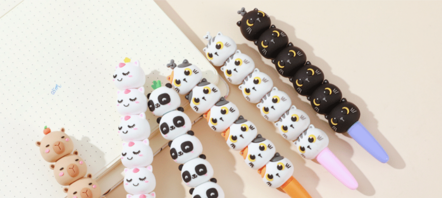 Kawaii stempels – Maak je creaties extra schattig en kleurrijk! 🎨💖