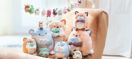 Tiny kawaii plushies – adorable mini plush friends full of cuteness! ✨🐰