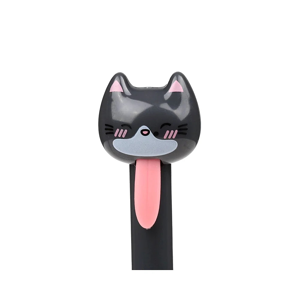 Kies de originele kattige klikker pen van Beans and co – Grijs of wit!