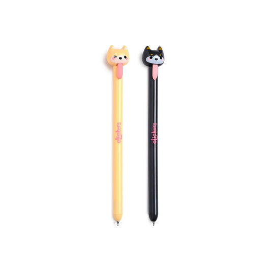 6 Stks/doos Kawaii Intrekbare Gelpennen Met Sponsgrip Schattig Smiley Gezicht 0.5Mm St Tip Sneldrogende Zwarte Inkt Voor Het Schrijven Van Studens 21 6 Stks/doos Kawaii Intrekbare Gelpennen Met Sponsgrip Schattig Smiley Gezicht 0.5Mm St Tip Sneldrogende Zwarte Inkt Voor Het Schrijven Van Studens 21