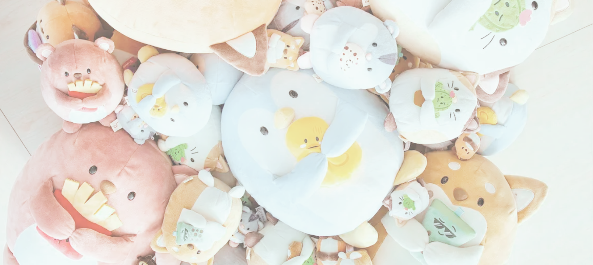 mymochi kawaii pluche knuffels collectie banner