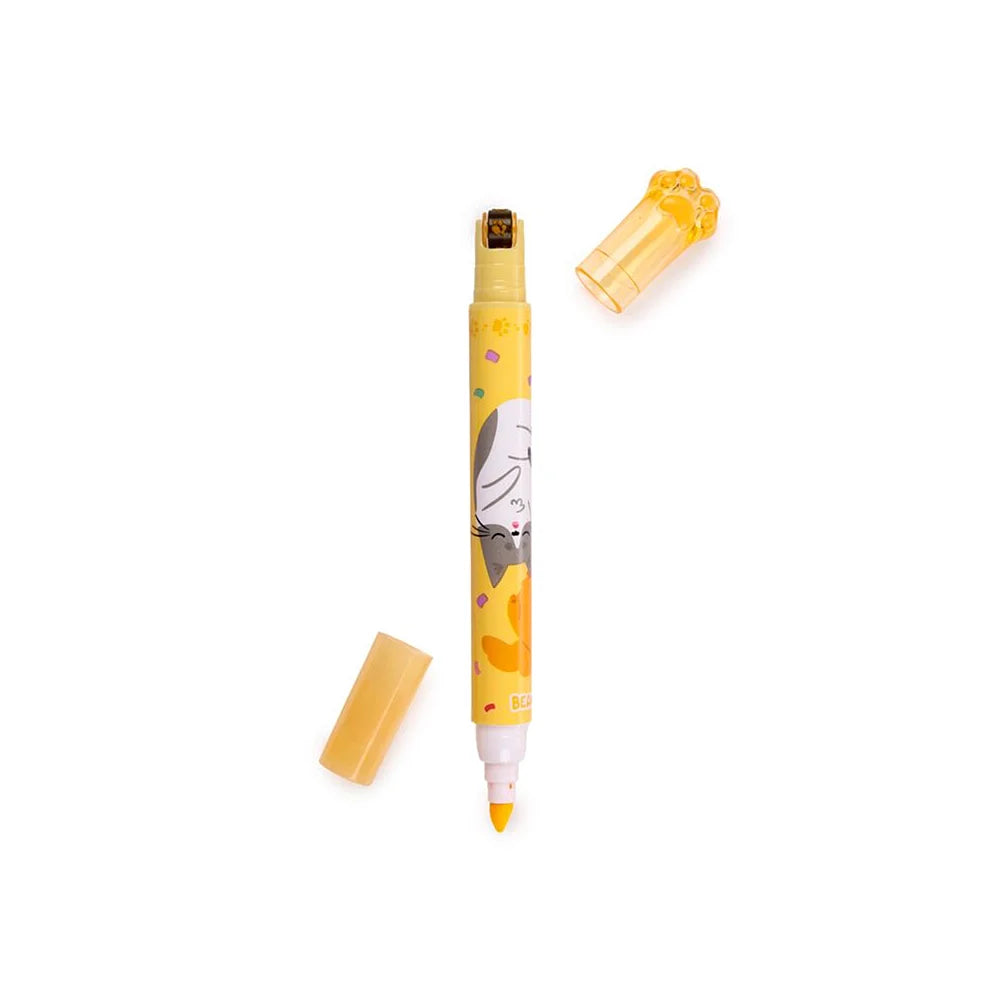 Beans and Co highlighter gele stift