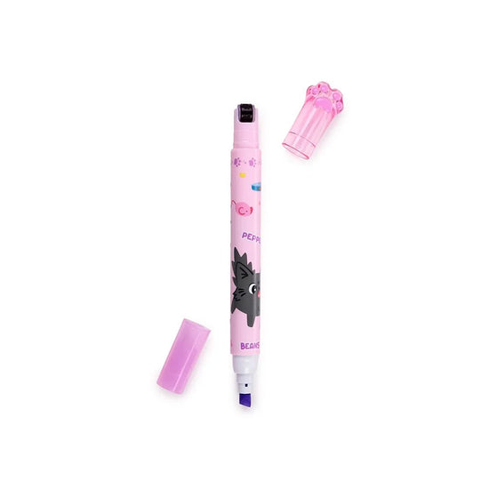 Beans and Co highlighter paarse stift