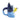 blauwe Bluey mok met vrolijk design