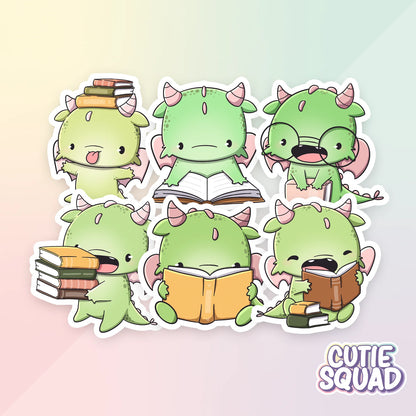 bookdragons compelte stickerset van cutiesquad 